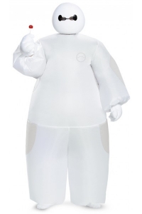 White Baymax Inflatable Kids Costume