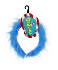 Dr. Seuss Cat In The Hat Thing 1 & 2 Fuzzy Headband