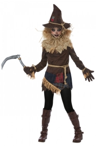 Creepy Scarecrow Tween Costume