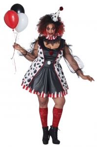 P S Twisted Clown Adult Costume