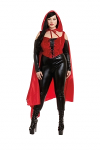 Seductive Red Plus Size Adult Costume