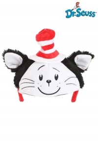 Cat in the Hat Costume Face Headband