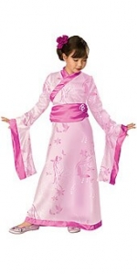 Asian Princess Barbie Kids Costume