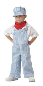 Amtrak Train Engineer Toddler Costume