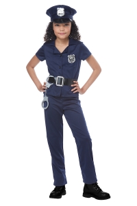 Cute Cop Kids Costume