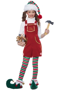 Toymaker Elf Girl Costume