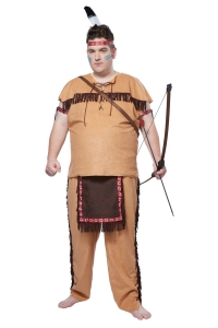 Native American Brave Plus Size Costume