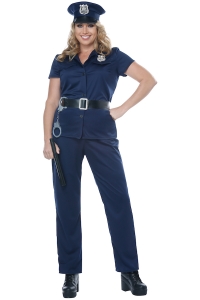 Police Woman Plus Size Costume