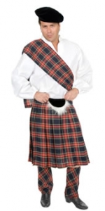Scottish Kilt Adult Costume
