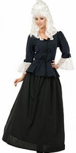 Martha Washington Colonial Woman Costume