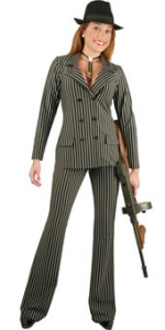 Gangster Moll Suit Teen Costume