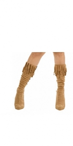 Indian Maiden Suede Boot Covers