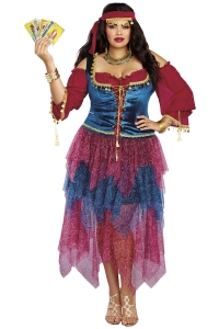 Gypsy Plus Size Adult Costume