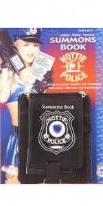 Hottie Police Summons Book
