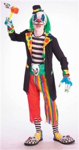 Evil Clown Teen Costume