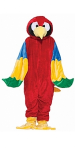 Parrot Deluxe Mascot Adult Costume