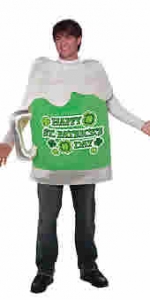 St. Patty's Day Beer Mug Adult Costume
