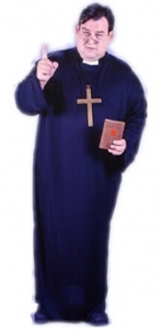 Priest Plus Size Adult Costume