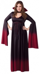 Adult Blood Vampiress Plus Size Costume