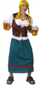 Bavarian Beauty with Beer Tap Bust