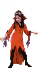 Crimson Countessa Girl Costume