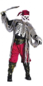 Pirate Skeleton Kids Costume