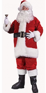 Regency Plush Red Santa Suit