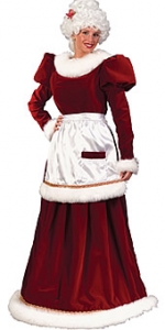 Mrs. Claus Velvet Costume
