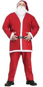 Pub Crawl Santa Suit Plus Size Costume