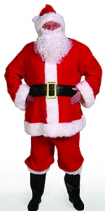 Complete Santa Suit Adult  Costume