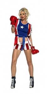 Knock Out Champ Sexy Adult Costume