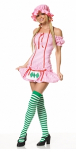 Strawberry Girl Sexy Adult Costume