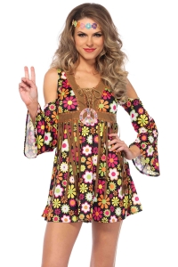 Starflower Hippie Adult Costume