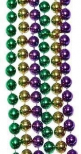 Mardi Gras 33" Throw Beads PGG Gross