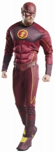 Dlx The Flash Adult Costume