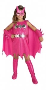 Batgirl Pink Kids Costume