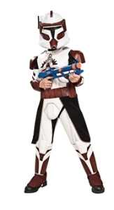 Clone Trooper Commander Fox Deluxe Kids Costume