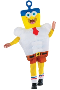 Inflatable Invincibubble Kids Spongebob Costume