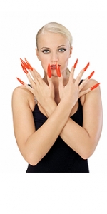 Sculptured Horror Fingernails