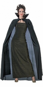 Nylon Full Length Cape Costume