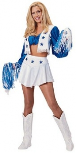 Dallas Cowboy Cheerleader Adult Costume