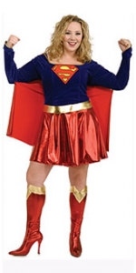 Supergirl Plus Size Costume
