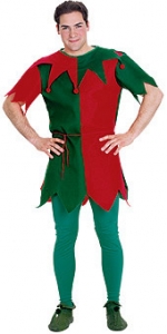 Economy Elf Tunic Adult Costume
