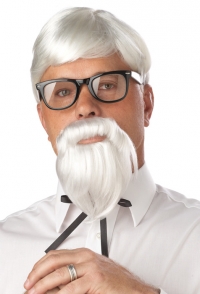 The Colonel Wig and Moustache
