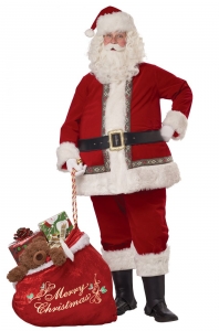 Deluxe Santa Claus Adult Costume