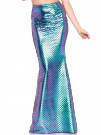 Iridescent Scale Mermaid Skirt Adult Costume