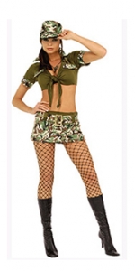 Booty Camp Sexy Adult Costume