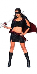 Lady Zorro Adult Costume