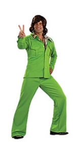 Leisure Suit- Lime Adult Costume