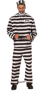 Prisoner Cotton Adult Costume